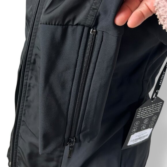 NWT Anatomie City Slick Travel Jacket Black Mid Weight Hip Length Sz XS - Picture 9 of 14